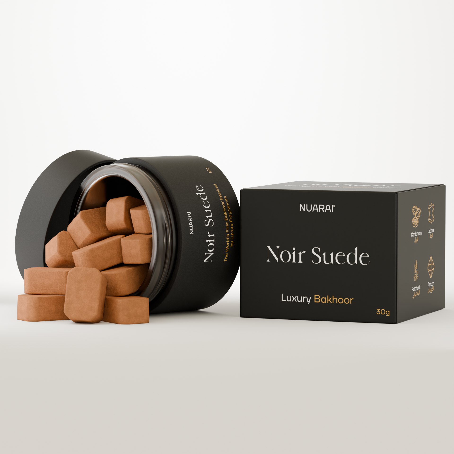 بخور نوار من جلد الغزال بخور نوار